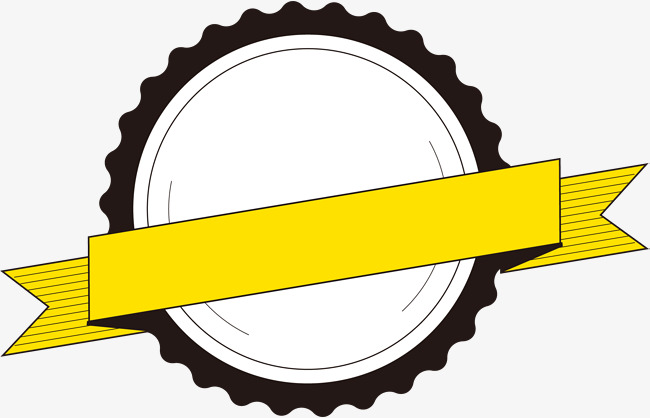 简约卡通黑白标签素材图片免费下载_高清png