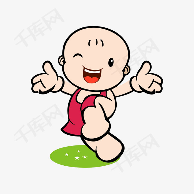 卡通小光头