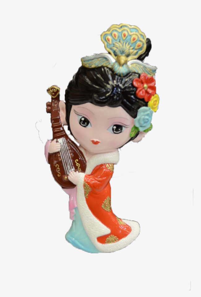 王昭君卡通素材图片免费下载_高清png