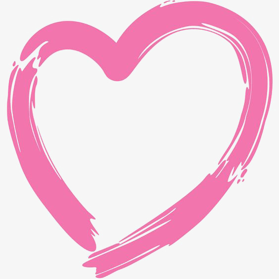 粉色爱心插画素材图片免费下载_高清png