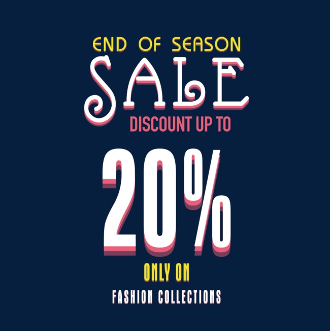 电商促销英文艺术字素材图片免费下载_高清p