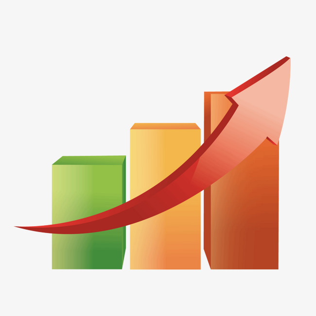 彩色柱形数据素材图片免费下载_高清psd