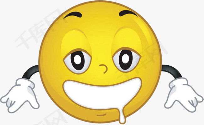 流口水的表情