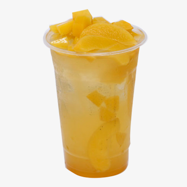 芒果茶冰饮素材图片免费下载_高清png