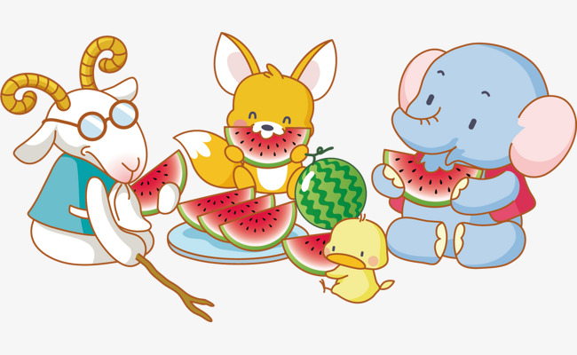 吃西瓜的动物