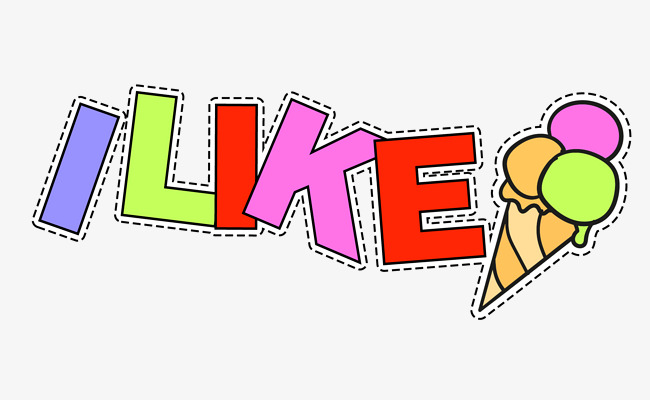 英文字母和冰淇淋素材图片免费下载_高清png