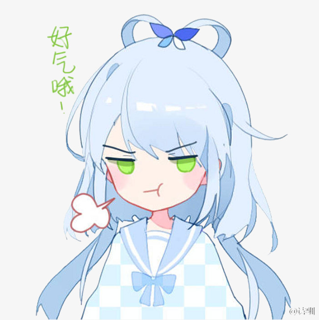 动漫女生表情免费下载