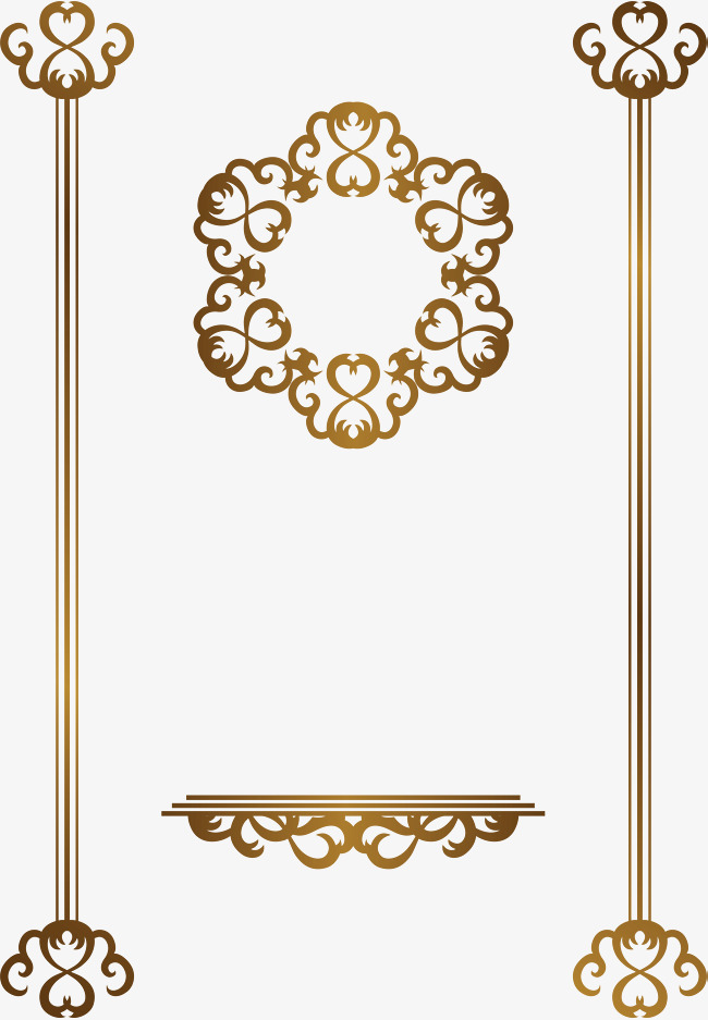 简约古典边框素材图片免费下载_高清png