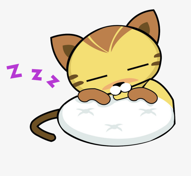 睡觉的猫鼻子猫鼻子猫咪可爱卡通傲娇高冷的生物
