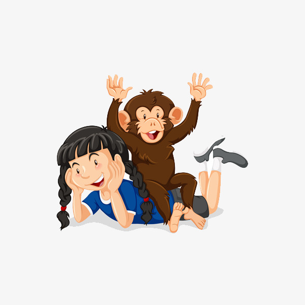 女孩和男女素材图片免费下载_猴子psd视频戏生前高清图片