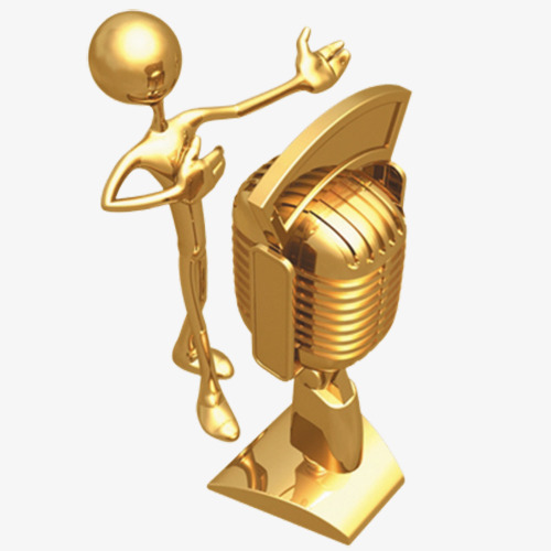 金话筒卡通主持人形象素材图片免费下载_高清png_千库网(图片编号8453545)