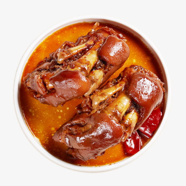 老汤炖酱猪蹄素材图片免费下载_高清png