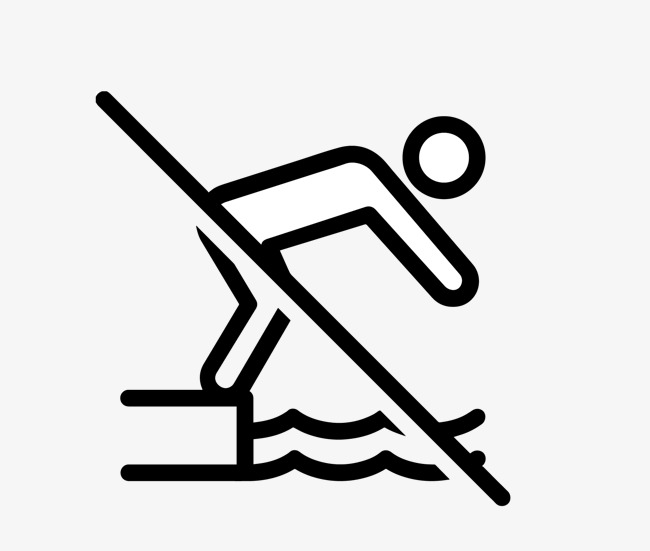 禁止游泳图标下载素材图片免费下载_高清psd