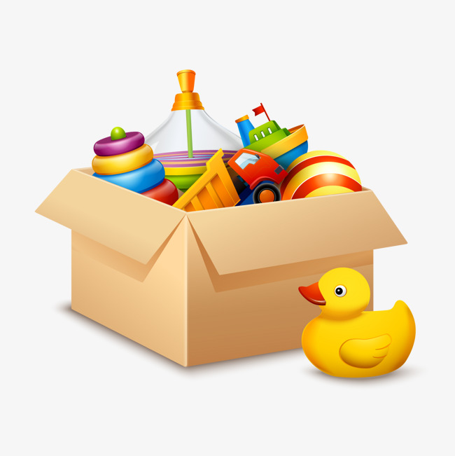 矢量玩具箱素材图片免费下载_高清psd