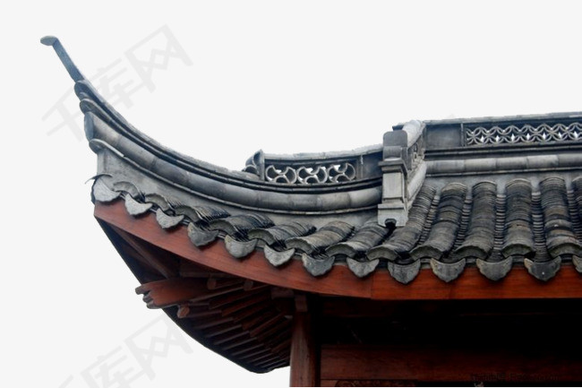 古建筑屋檐屋檐建筑中国风古典古楼一角装饰