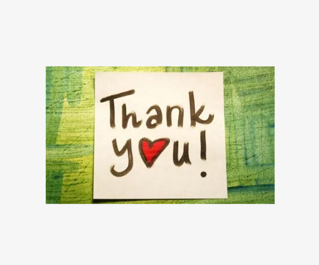 绿色底色白色卡片结尾素材图片免费下载_高清