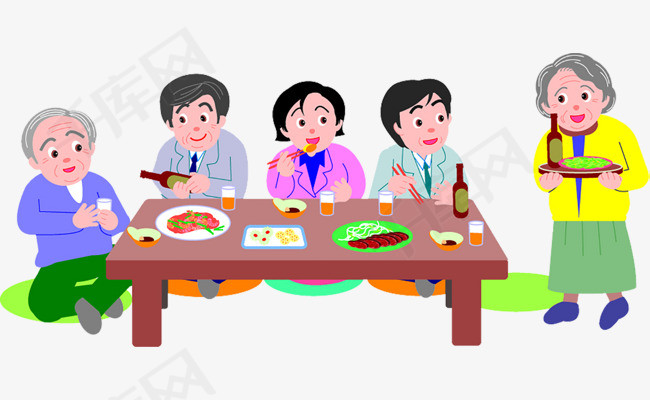 卡通欢送会