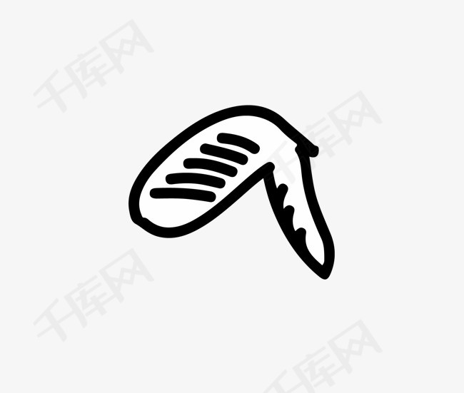 鸡翅图标下载