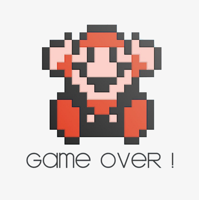 超级玛丽游戏失败