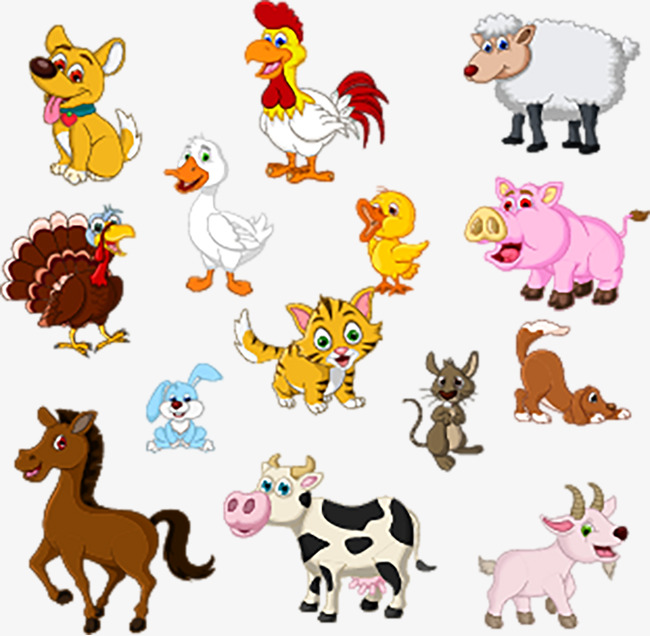 小羊卡通动物图片