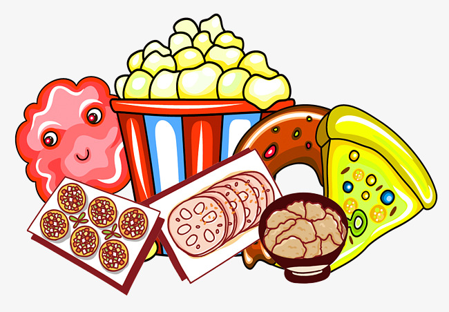 卡通休闲食品