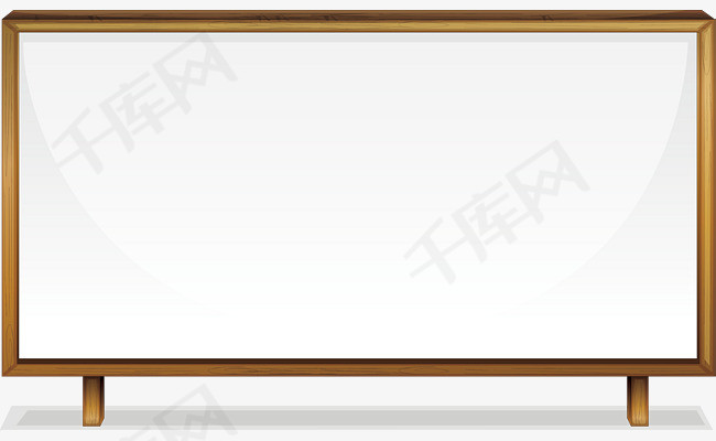 木条边框白板素材图片免费下载_高清psd_千库网(图片