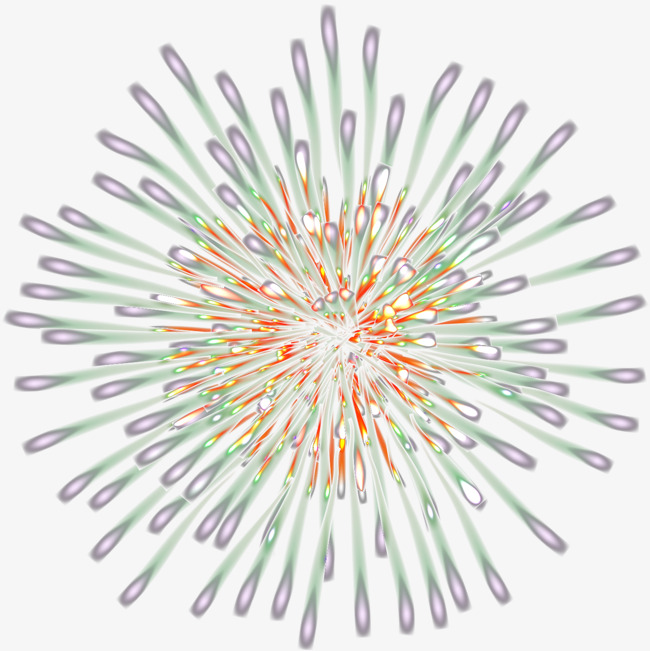 绚烂烟花装饰图案素材图片免费下载_高清psd