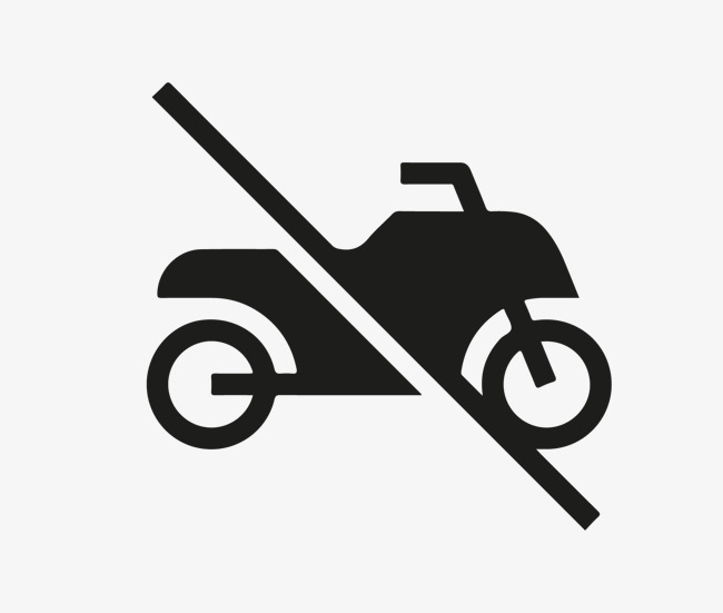 禁止骑摩托车图标素材图片免费下载_高清psd