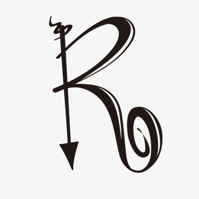 创意字母r