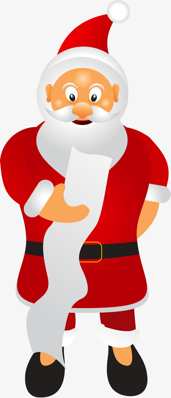 素材免费下载,本次红色可爱圣诞老人作品为设计师创作,格式为png,编号