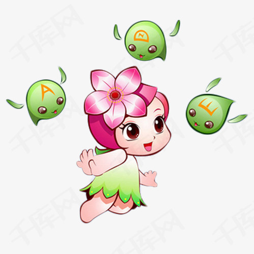 卡通小花仙子花仙花仙子花精灵蝴蝶仙子仙子卡通