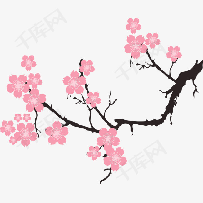 粉色桃花