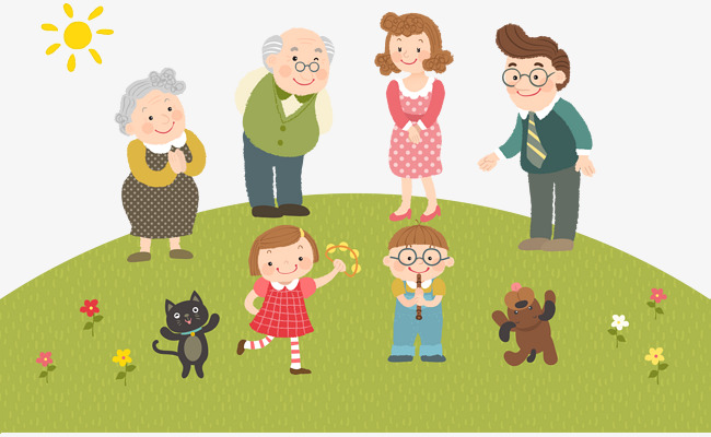 快乐一家人亲子t桖绘画创作