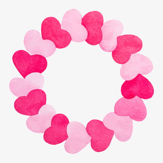 粉色的爱心素材图片免费下载_高清png