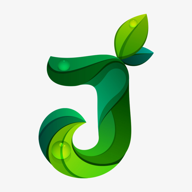 艺术字母j