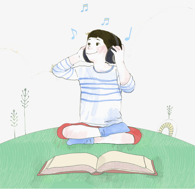 图片 ></p></a> 【png】 听音乐的女孩  分类:手绘动漫 类