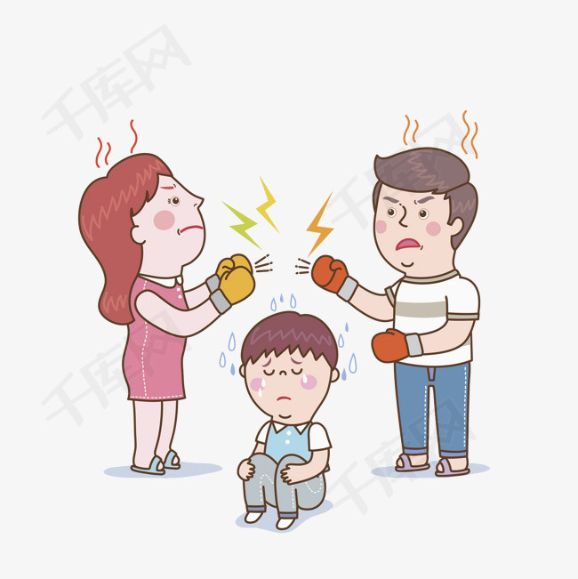吵架的父母