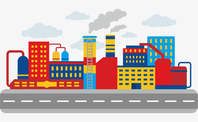 红色化工企业素材图片免费下载_高清psd