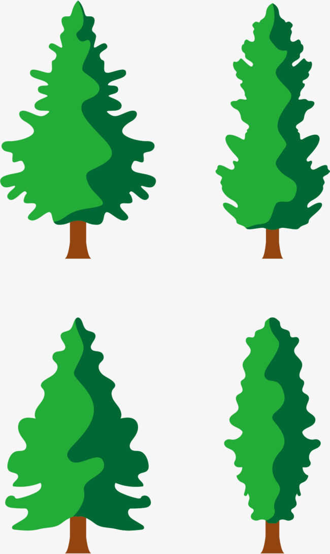 葱绿的松树素材图片免费下载_高清psd