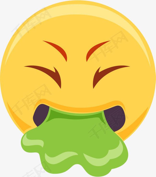 呕吐恶心emoji