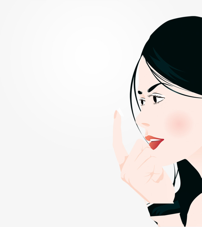 插图佩戴隐形眼镜的人素材图片免费下载_高清