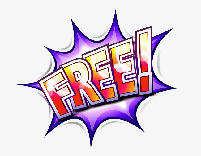 FREE英文爆炸贴素材图片免费下载_高清png