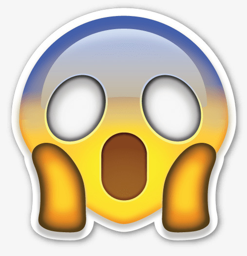震惊 惊讶 卡通 小人 emojis 表情 表情包 卡通表情免扣素材