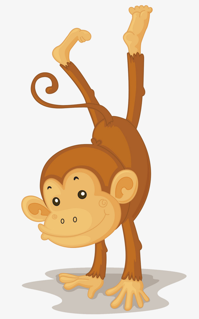 倒立的猴子素材图片免费下载_高清png