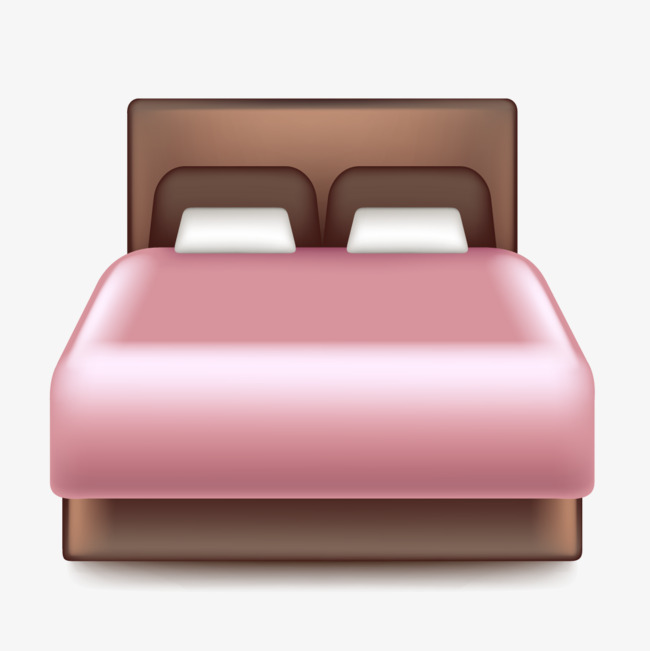 卡通双人床素材图片免费下载_高清png