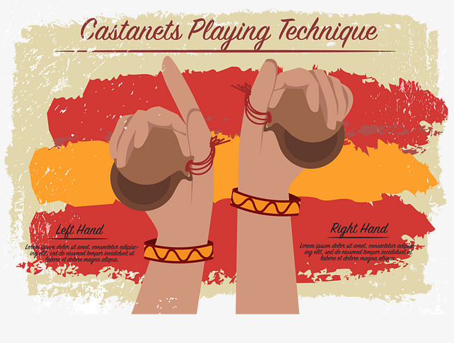 墨西哥特色手拿乐器插画素材图片免费下载_高