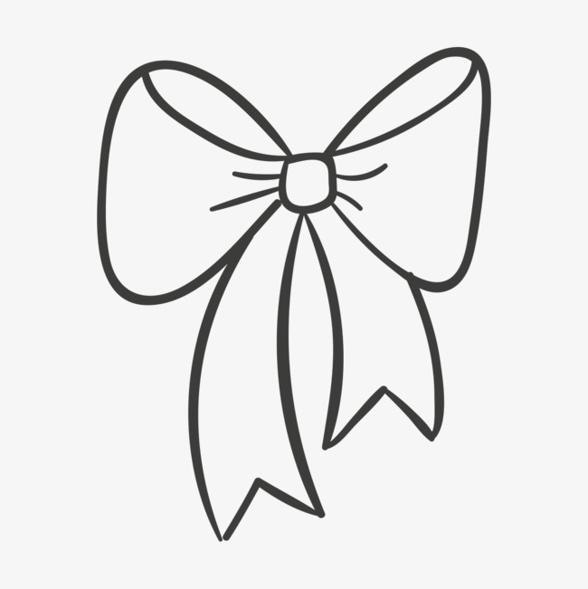手绘卡通蝴蝶结素材图片免费下载_高清png_千库网(图片编号8942535)