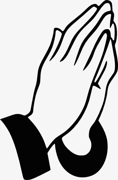 双手合十祈祷祷告双手合十卡通手绘双手免扣双手png图