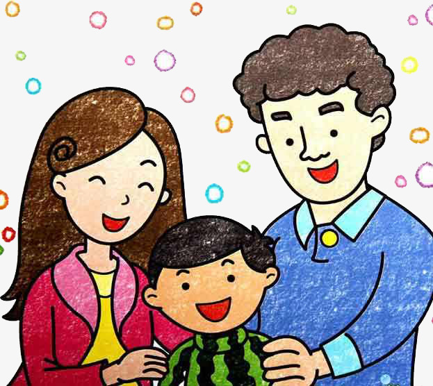 开心的一家三口照片素材图片免费下载_高清png_千库网(图片编号8995569)