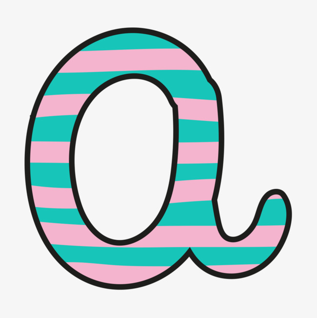 水彩小写字母a_艺术字设计_千库网